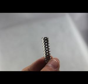 Quality Automotive Perforated Steel Tube , Spiral Welded Perforated Stainless Pipe wholesale