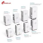 Solar Deye 5kw 6kw Hybrid Inverter 8kw 10kw 12kw 14kw 16kw 420/670/233mm For
