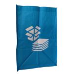 Blue 35x30x39.5cm 100gsm Woven Promotional Bags