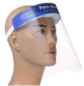 Quality Spittle Spatter Proof Disposable Face Shield 0.18mm Thickness FDA / CE Approval wholesale