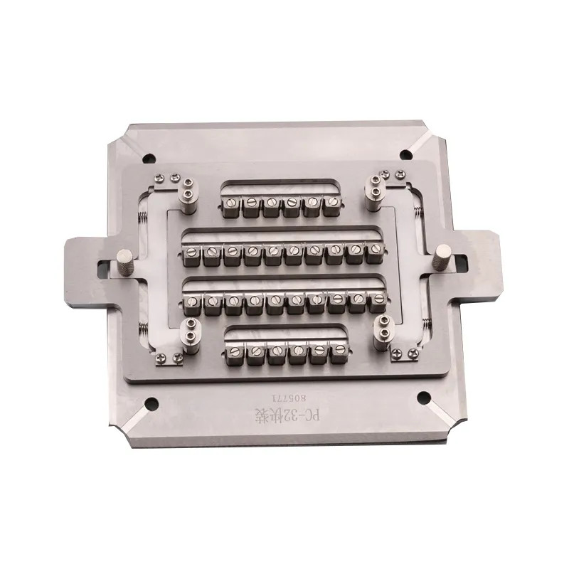 FC / PC Fiber Polishing Fixture , Fttx PC32 Port Optic Fiber Polishing Equipment