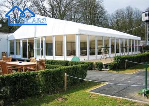 Quality Large Clear PVC Roof Event Wedding Tents Rustproof Fire Retardant Elegant Tent Wedding Receptions wholesale