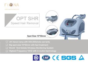 Quality AFT OPT SHR Hair Removal Machine High Frequency For Salon CE Certification wholesale