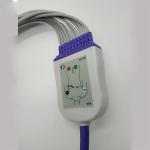 Zoll EKG Reusable EKG Cables 5mm Dia Adapter Cable With 10 Leadwires AHA Snap