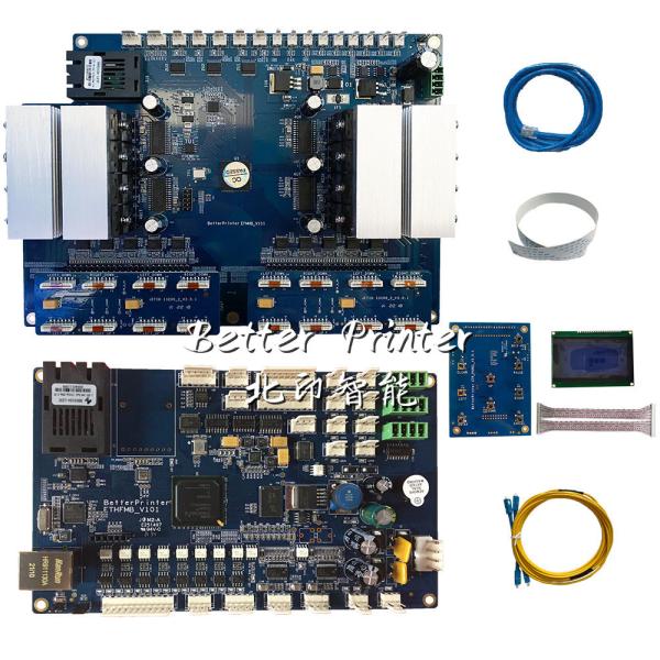 Network I3200 Inkjet Board Printer System For Heat Press Filming Textile Thermal