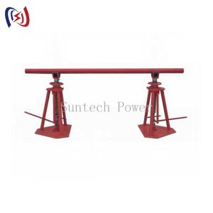 Quality Hydraulic Column Type Cable Reel Stand Jack Rope Reel Stand Heavy Load wholesale