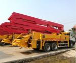 Used Putzmeister Isuzu Truck Mounted Concrete Pump 38m