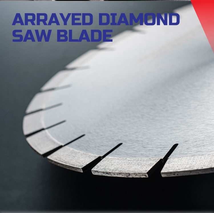 Roof Top Arix Diamond Segment and Saw Blade for Granite Slab Tile Cutting Grade A-Grade