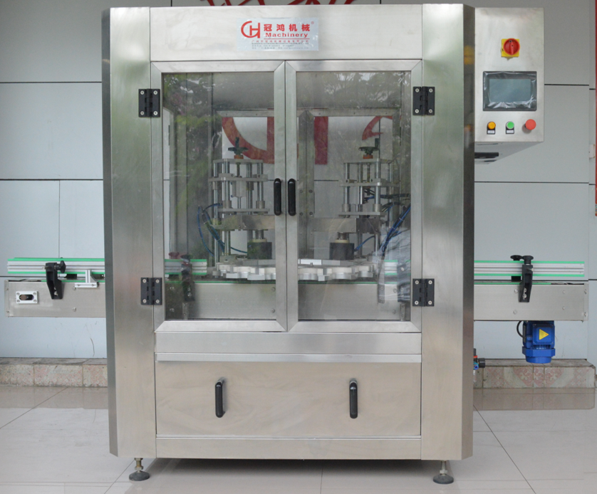1 of Core Components Automatic Glass Jar Screw Capping Machine with 700 KG Capacity