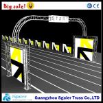 Spigot Finish Line Frame Lighting Gantry Systems Banner For Marathon Easy To