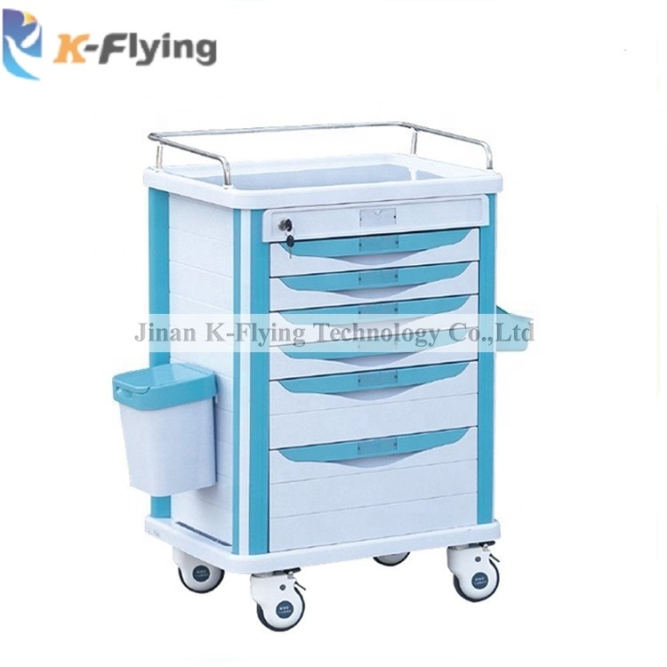 Drugs Equipment Hospital Medicine Delivery Medical Trolley Cart