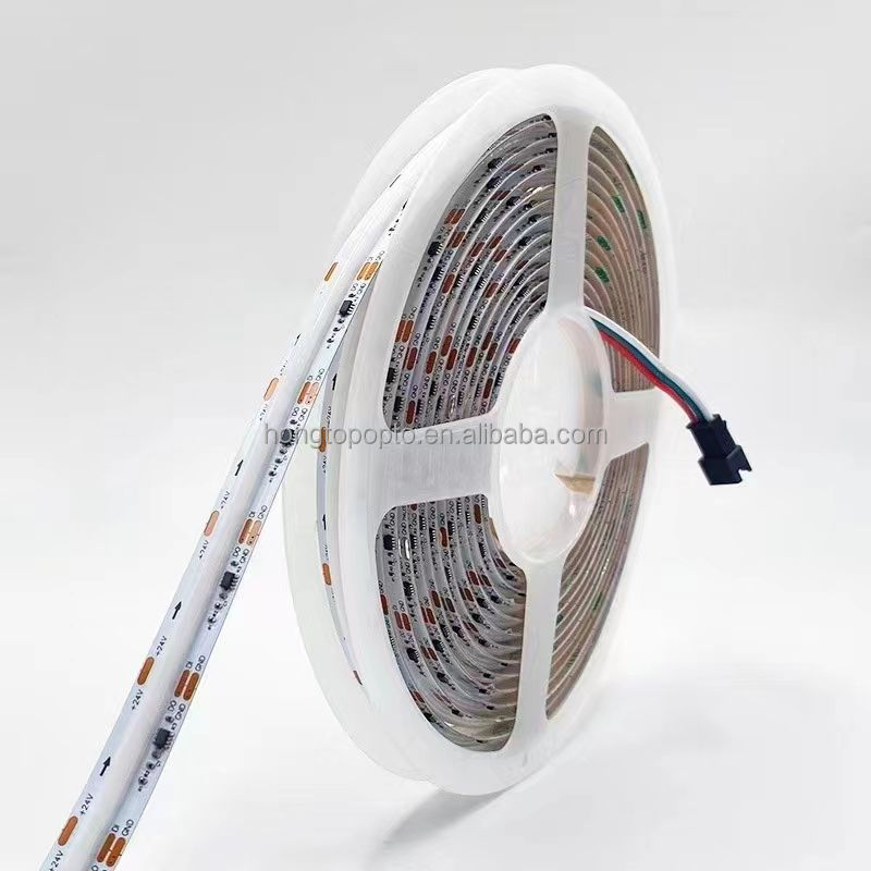576 Leds / M 10mm 24V Chasing Digital Dream Color RGBW COB LED Strip