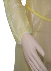 Quality Free Sample Medical Isolation Gowns , Disposable Chemotherapy Gowns OEM Size wholesale