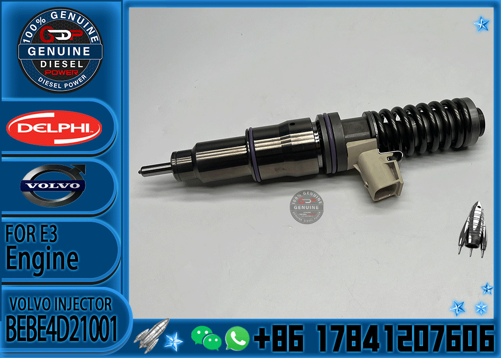 Diesel Fuel Injector BEBE4D11301 BEBE4D41001 BEBE4D12301 BEBE4D12201 BEBE4D37001 33800-84830 BEBE4D21001 E3.18