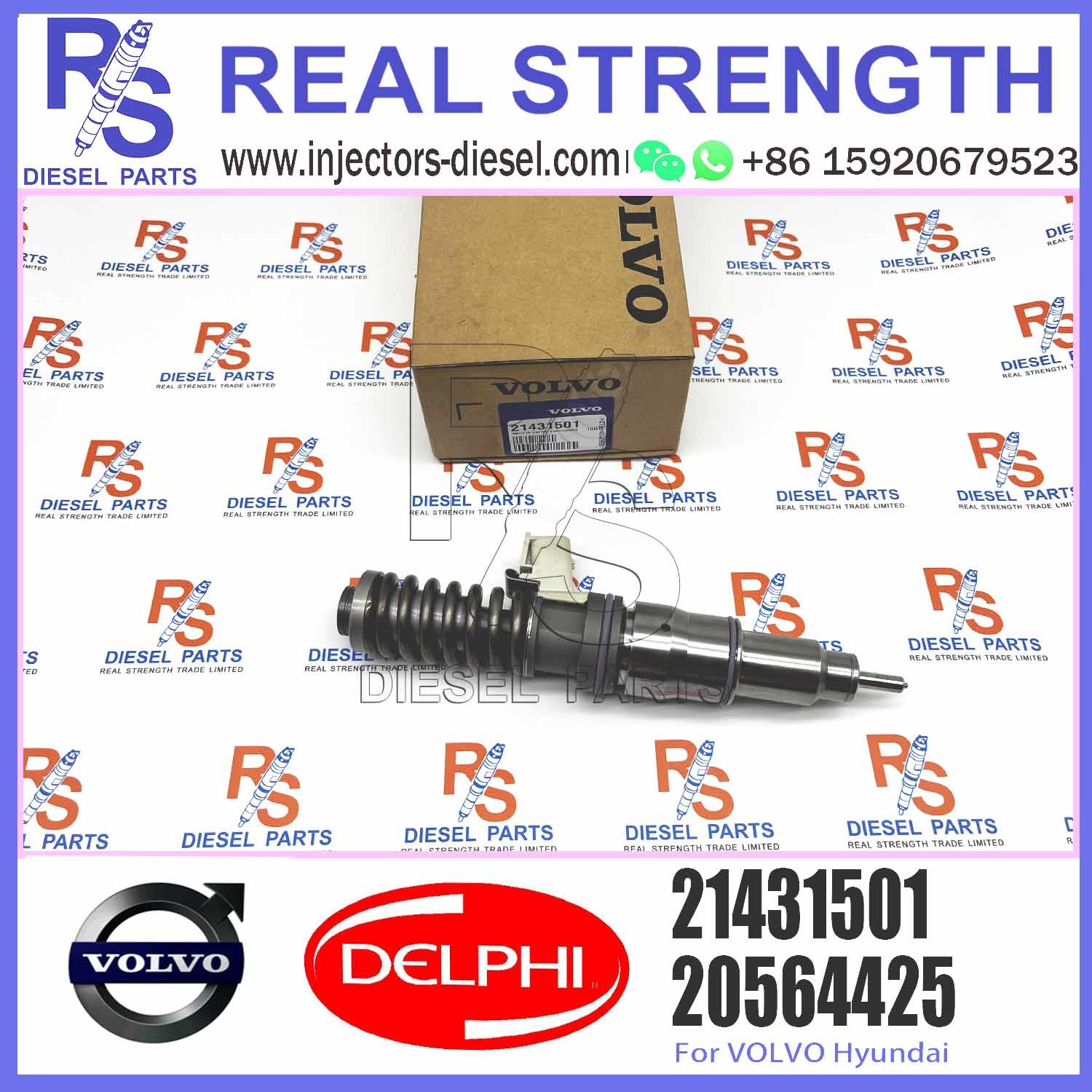 Diesel Fuel Injector 21431501 BEBE5G17001 BEBE5G17101 BEBE5G09001 BEBE5G17001 With Nozzle L380TBE