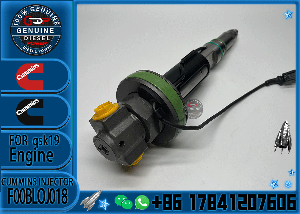 Common Rail Engine Accessories Diesel Injector 4964172 FOOBLOJ013 F00BLOJ013 FOR QSK38/50 n F00BLOJ018