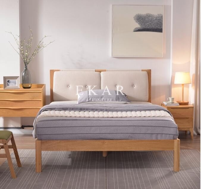 Bed Frame Wood Modern Platform Bed