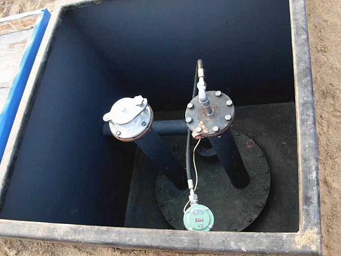 IP67 Overfill Prevention Rs232 Fuel Tank Level Sensor