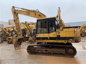 Quality CAT E120B 312B Used Crawler Excavator Semi Auto 6660mm wholesale