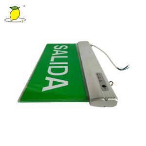 Quality led exit sign emergency light rechargeable led light price wholesale