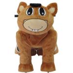 2014 china animal plush toy plush electric toy car for kids