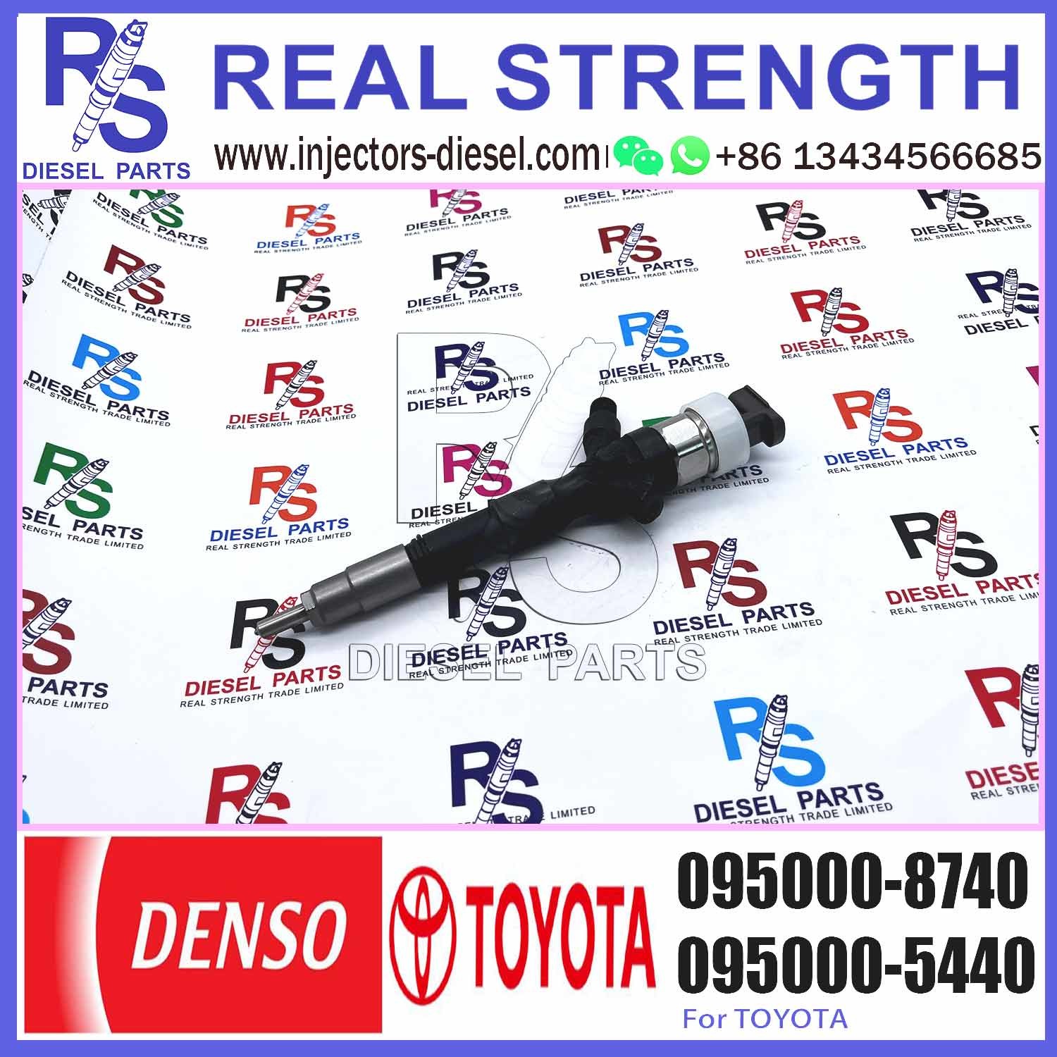 DENSO Diesel Common Rail Fuel Injector nozzle 23670-09360 23670-09061 2367009060 095000-8740 for Toyota HIACE Hilux 2KD-