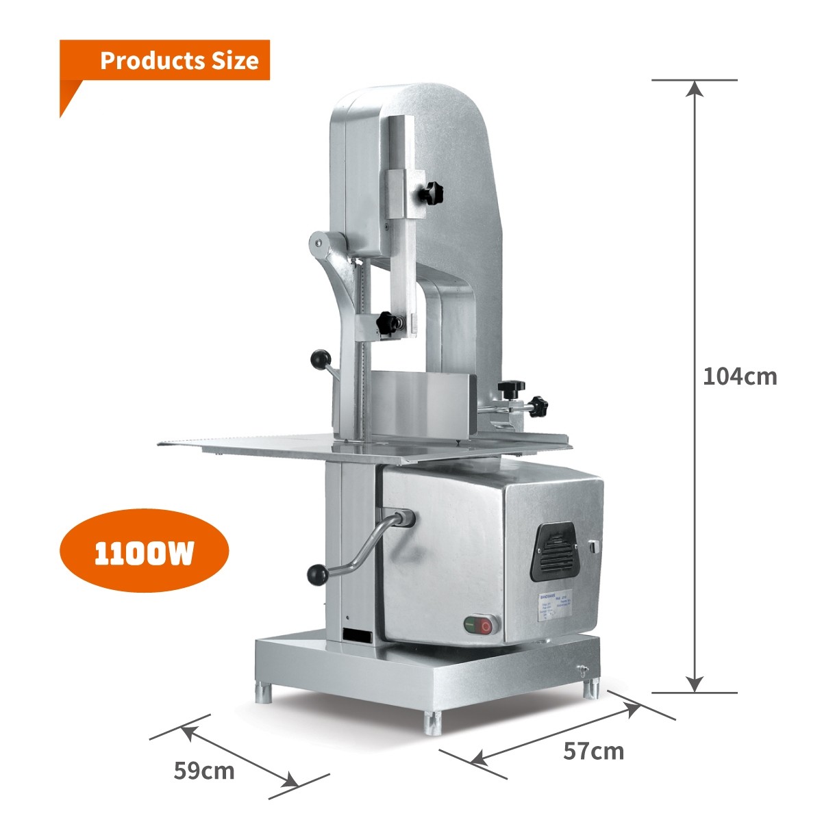Good Price Food Processing Machinery Butchers Automatic Industrial Bone Meat Saw Machine high quality