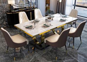 Quality 51''X31''X30'' Corrosion Resistant Modern Luxury Dining Table wholesale