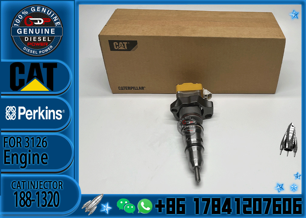 188-1320 CAT Diesel 3126B/3126E Engine Common Rail Fuel Injector 196-4229 177-4754 177-4752