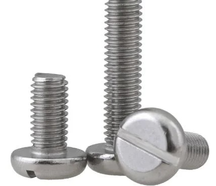 DIN 85 Slotted Pan Head Machine Screws