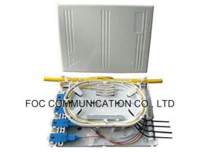 Quality Professional 4 Port Fiber Optic Termination Box SC Connector For Indoor FTTH wholesale