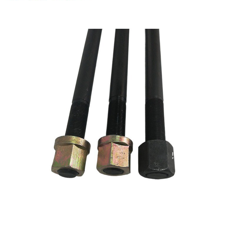 Bus High Strength Steel Leaf Spring Suspension Bolt Fixing HRC30 - 45