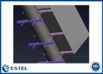 Double Wall 9U ISO9001 Outdoor Pole Mount Enclosure