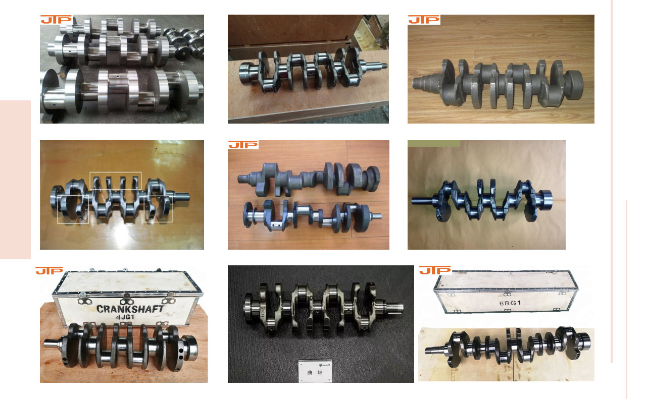 TD42 Durable Forged Steel Crankshaft 12200-65780 Truck Replacement Parts