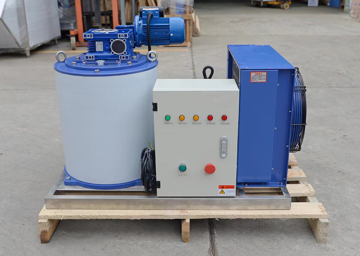 Automatic 1.5ton 1500kg Big Block Flake Ice Machine for Business Drink Other name ice maker machine