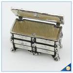 European Style Large Storage Desk Shape Trinket Box Creative Retro Jewelry Box