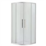 10mm Frosted Glass Sliding Shower Doors Explosion Proof Shower Glass Panel