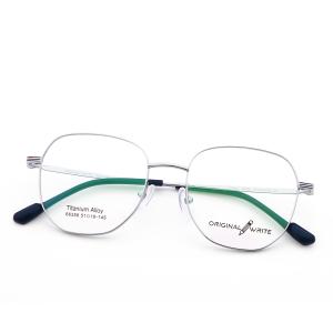 Quality Square Eyeglasses Frames Temple Adjustable β Titanium Unique 66356 wholesale
