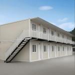Portable Prefab Container House Weather Resistant Relocatable Container Homes