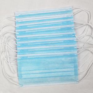 Quality Personal Protective Waterproof 99.9% Anti Virus 3ply Face Mask wholesale