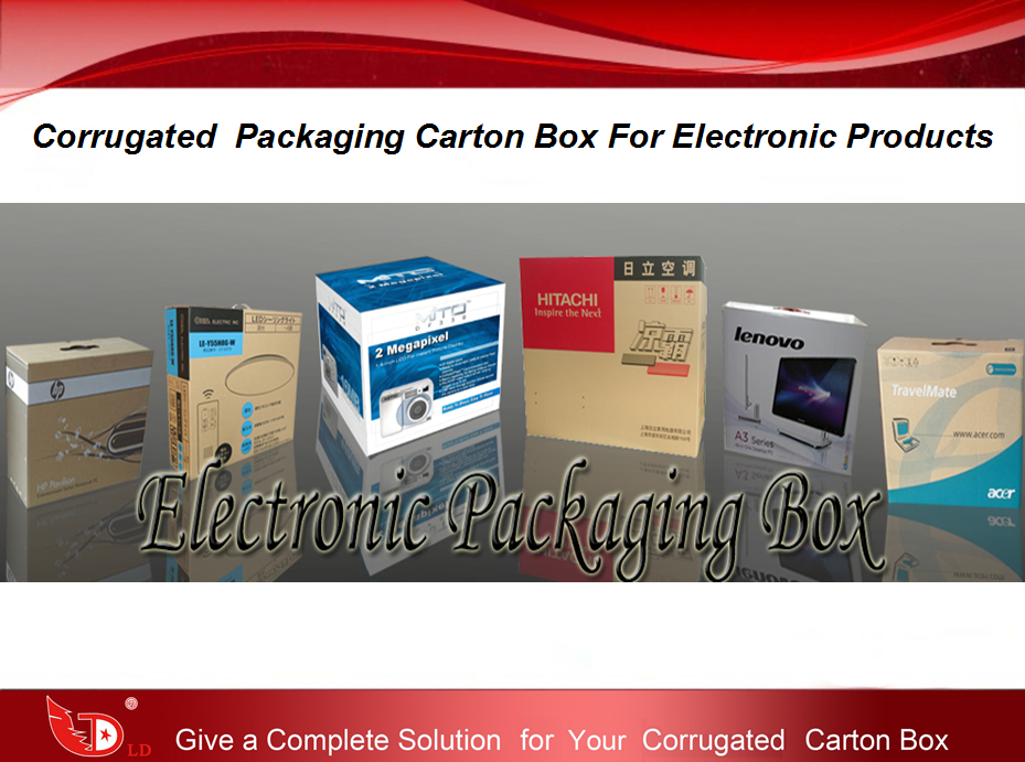Corrugated Packaging Carton Box For Electronic Products