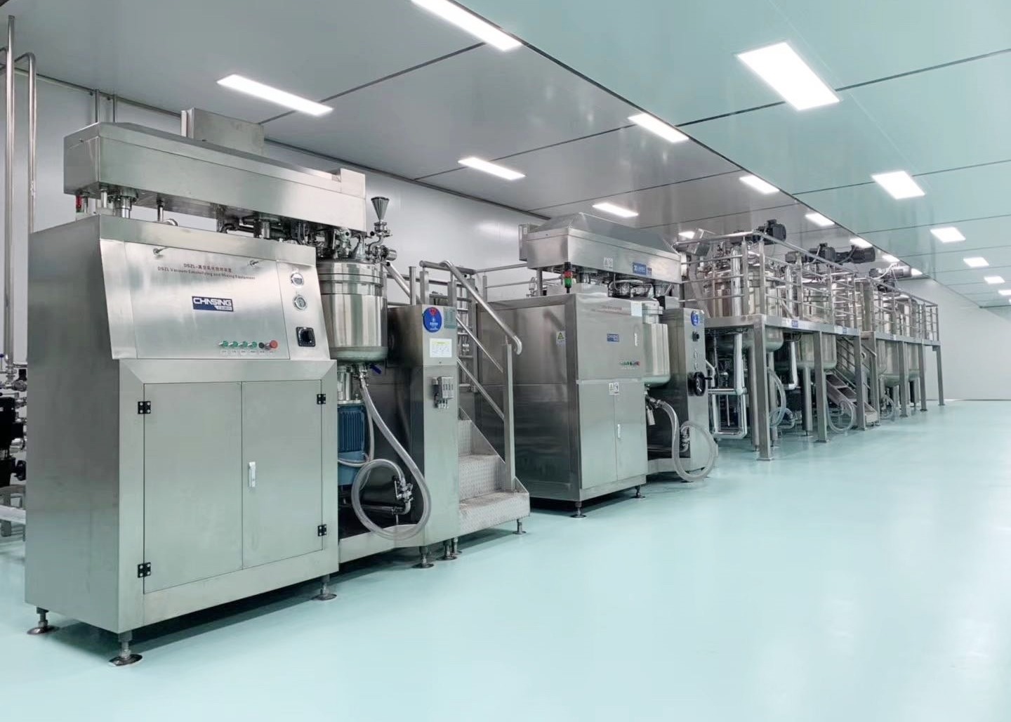Manufacturing Plant for Creams, Gels, Lotions, Shampoos, Hair and Body Oils, Ointments