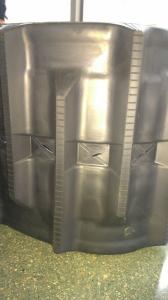 Quality Durable Rubber Tank Tracks , Flexible Kubota Rubber Tracks Length 5040mm wholesale