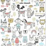 Summer Baby Girls Clothing Sets Customized Printing Color Pattern Organic Cotton