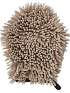 Quality All Purpose Chenille Pet Wash Mitt Embroidery Wash Mitt Cleaning Cloth Microfiber wholesale