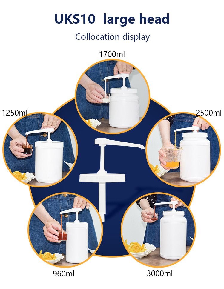 Hand Sanitizer Shampoo Pump Dispenser 1250ml BPA Free HDPE Bottle