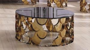 Quality Round Dia 100cmx45cm SS Coffee Table for Italian Contemporary Living Room wholesale
