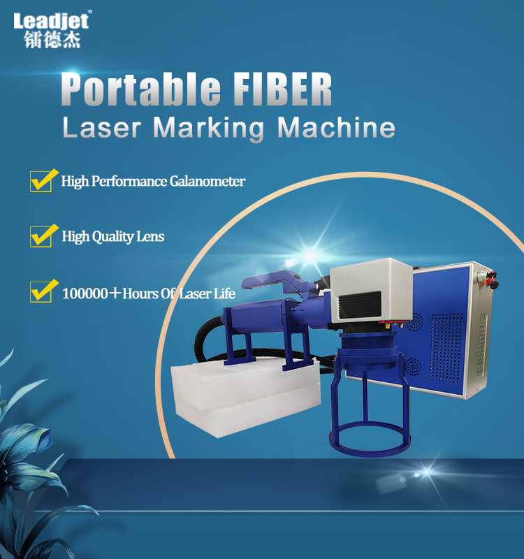 Leadjet 30W Power Laser Coding Machine Portable Handheld Raycus Laser Marker