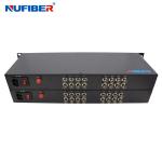 CCTV 16CH HD 1080P Optical Video Converter Single Fiber Single Mode 1310 /