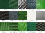 Heavy Duty Industrial PVC Conveyor Belt Round Dot / Rough Top Surface